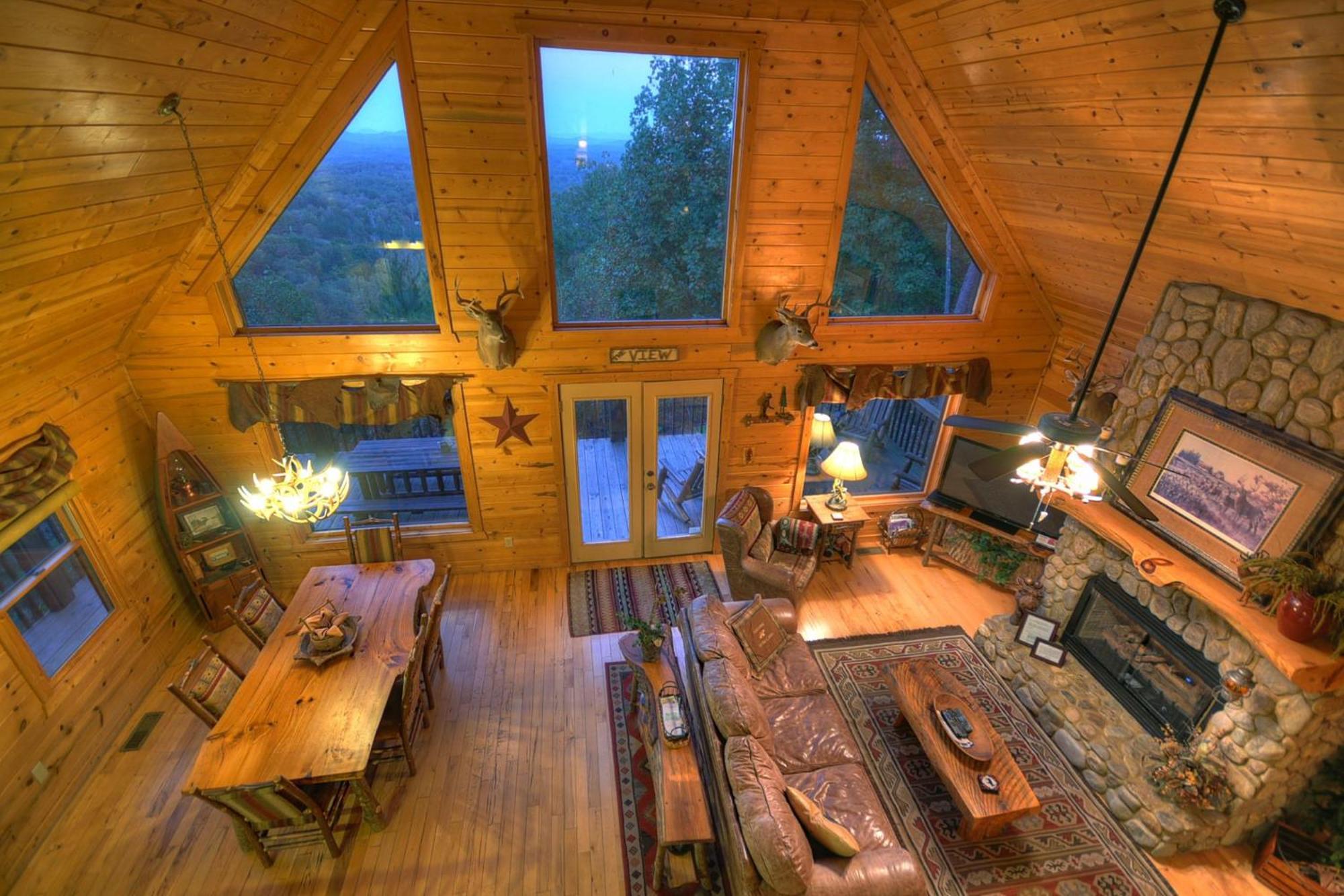 The View Sweeping Mountain Views Gas Fireplace Game Room Hot Tub Blue Ridge Exterior foto